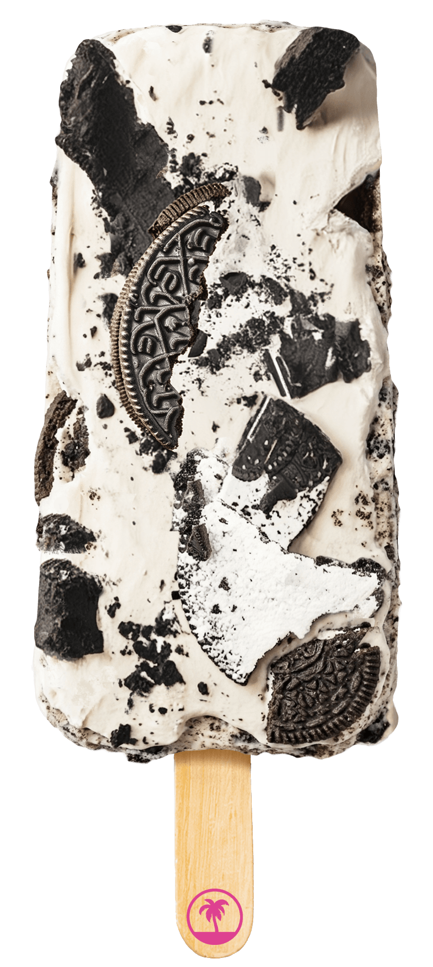 Paleta de proteína Galleta y crema